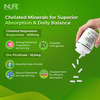 Inlife Magnesium Glycinate With Zinc Picolinate Tablets 2000Mg | Chelated High Absorption | 120N