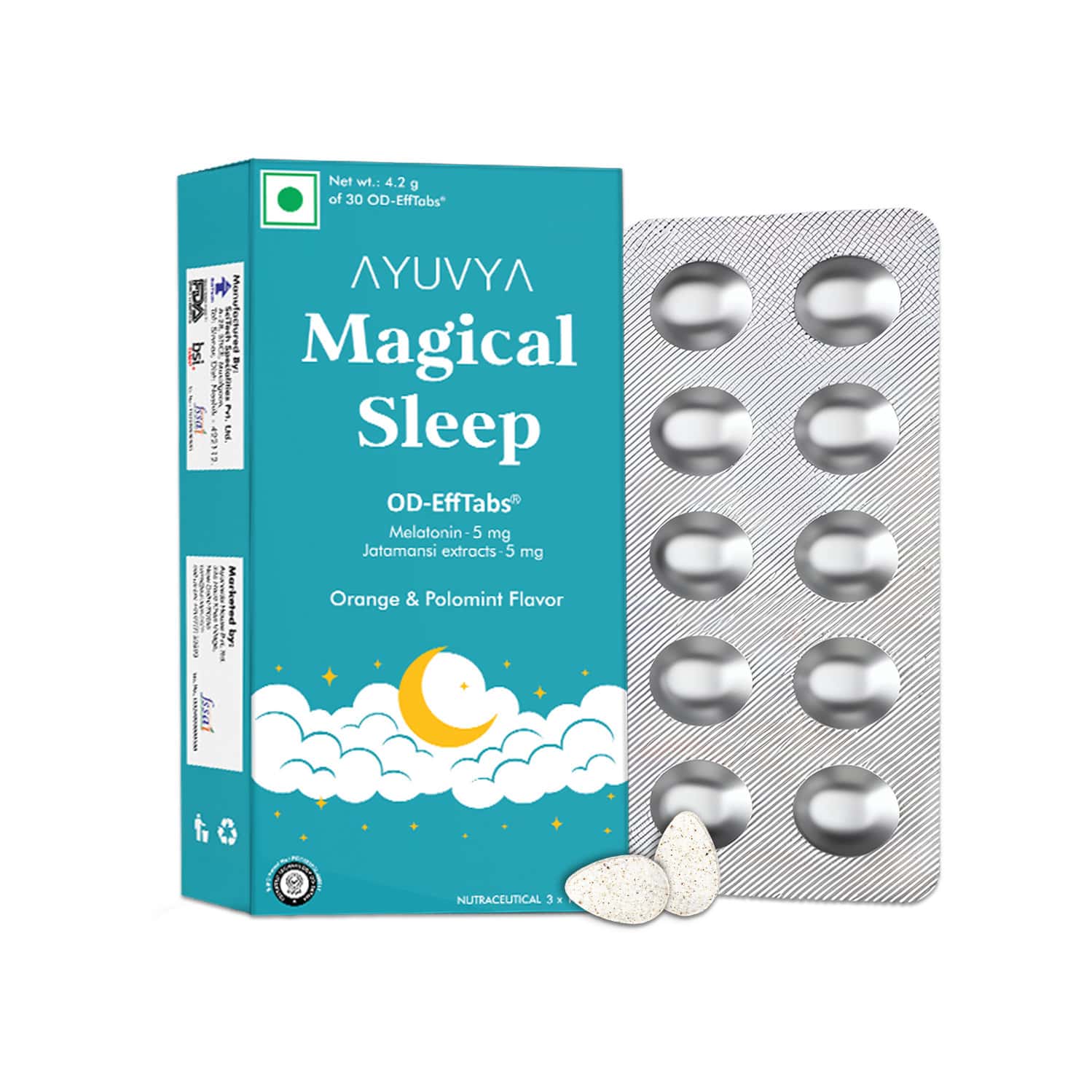 Ayuvya Magical Sleep Tablets - 30 Tabs