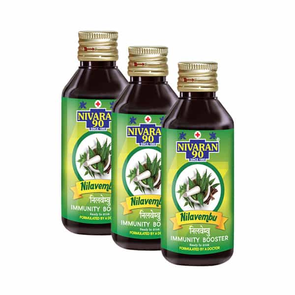 Nivaran 90 Nilavembu Syrup(Pack Of 3 - 100 Ml)