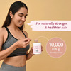 Carmesi 100% Plant-Based Biotin For Women For Naturally Stronger & Healthier Hair 90G (15 Servings)