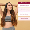 Carmesi 100% Plant-Based Biotin For Women For Naturally Stronger & Healthier Hair 90G (15 Servings)