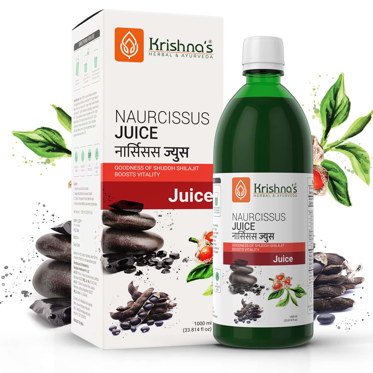 Krishna's Naurcissus Juice - 1l
