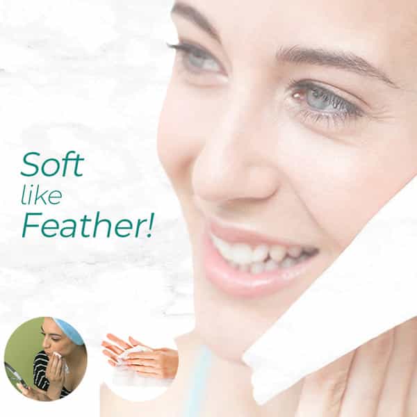 Imvelo 2 Ply Facial Tissues Box | Bag Pack - Pack Of 6 Each Pack 50 Pulls 100 Sheets | Ultra Soft
