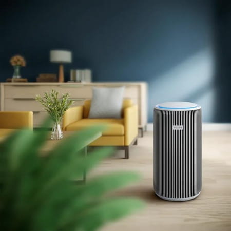 Philips Smart Portable Air Purifier Ac3220/60 Covers Upto 600 Sqft (Silver Arctic White) 1 No'S