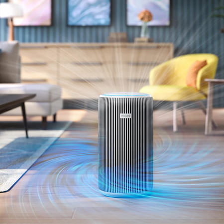 Philips Smart Portable Air Purifier Ac3220/60 Covers Upto 600 Sqft (Silver Arctic White) 1 No'S