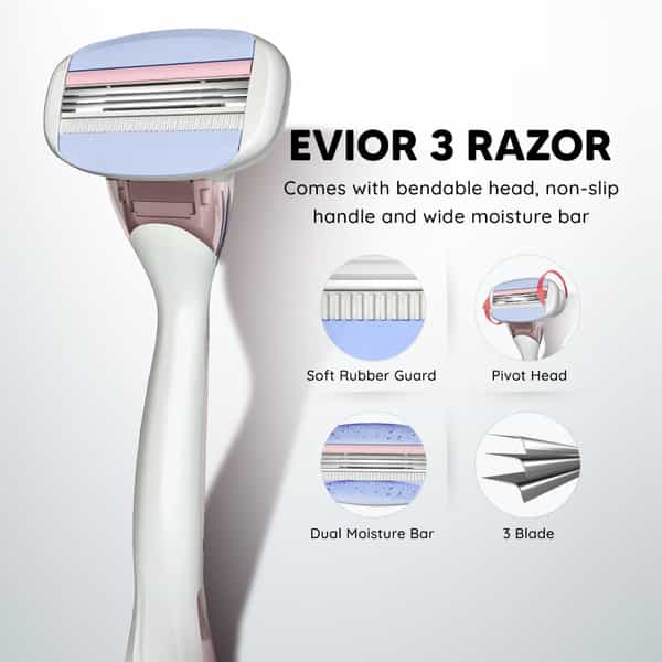 Letsshave Evior 3 Body Combo