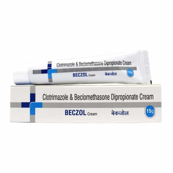 Beczol Clotrimazole & Beclomethasone Cream 15 Gms Pack 3