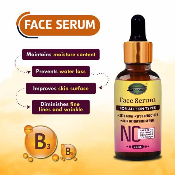 Riffway Face Serum | Goodbye To Dryness & Hello To Hydrated Skincare Routine (1X30ml)