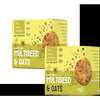 The Snack Company Healthy Multi Seed & Oats Cookies I 33% Seeds| No Maida Biscuit (2 X 210 G)