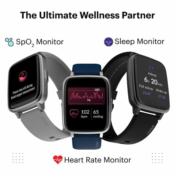 Noise Colorfit Pulse Smartwatch (Deep Wine)