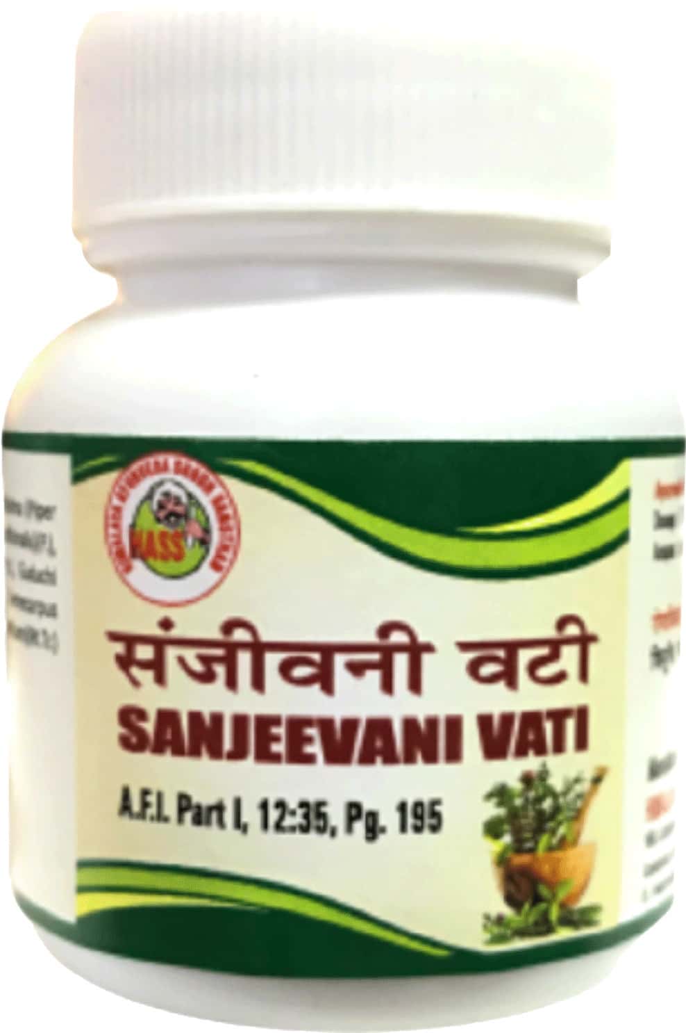 Hass Sanjeevani Vati (80 Tab Of 250 Mg Each) For Typhoid Fever For Body Detoxification