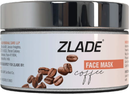 Zlade Caffeine Face Care Kit With Real Ground Coffee Bean Extract