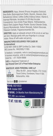 Zlade Caffeine Face Care Kit With Real Ground Coffee Bean Extract