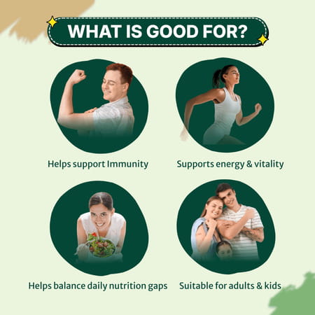 Healthbest Vitobest Multivitamin & Multiminarals Gummies Mixed-Fruit Flavor - 30 Gummies