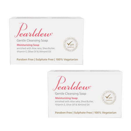 Pearldew Moisturizing Soap 100 Gm - Pack Of 2