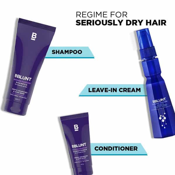 Bblunt Intense Moisture Shampoo For Dry Hair- 200 Ml