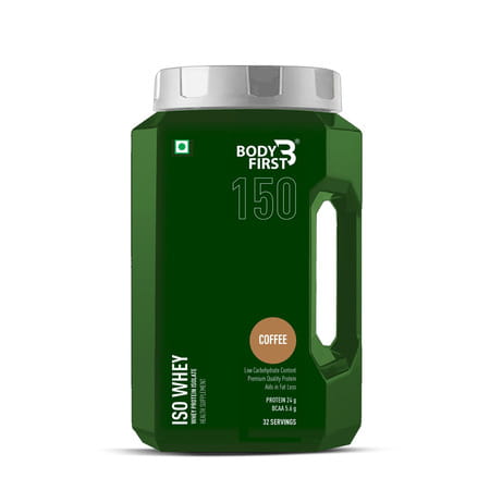 Bodyfirst Iso Whey | 32 Servings | 1 Kg | Coffee