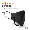 Frido Ultimate Copper Mask For Kids|Reusable|Super Breathable|Ear Loops|Age Group 5-7|Pack Of 10