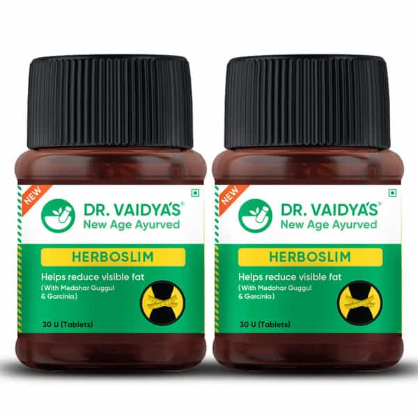 Dr. Vaidya's Herboslim Tablet -30 - Pack Of 2