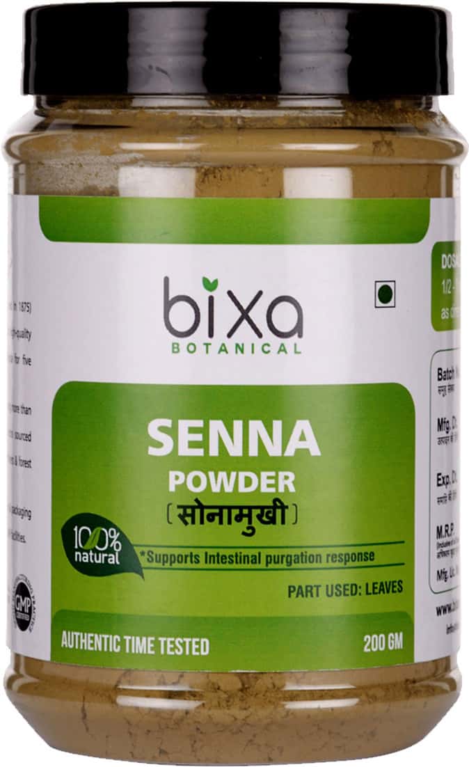 Bixa Botanical Senna Leaves Powder 200g
