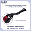 Gubb Derma Roller 0.5Mm For Hair Regrowth Face Acne Scars & Skin Aging 540 Micro Needles - Red