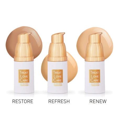 Myglamm Treat Love Care Oil Control Foundation-Restore