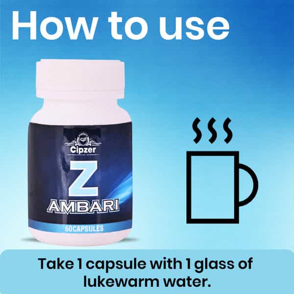 Cipzer Z Ambari Capsule| Useful For Kidney Problems & Gal Bladder-60 Capsules