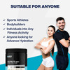 Myfitfuel Electrolyte Energy, Hydration, Replenishment +Green Tea Extract, L-Threonine (100G Orange)