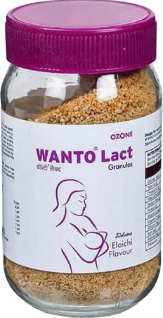 Wanto Lact Elaichi Flavour Bottle Of 200gm Granules