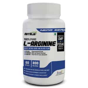 Nutrija-l-arginine 800mg - 120 Capsules