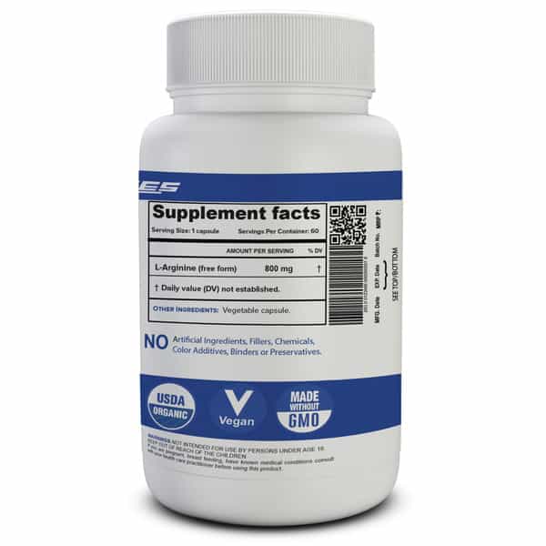Nutrija-L-Arginine 800Mg - 120 Capsules
