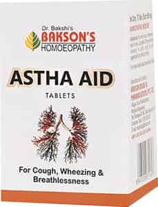 Dr Bakshi's Bakson Homoeopathy Astha Aid Tablet (75) Pack Of 2