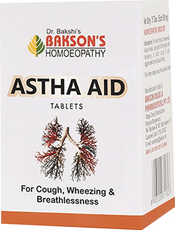 Bakson Astha Aid Tablet (75) Pack Of 2