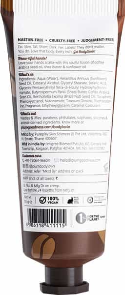 Plum Bodylovin' Coffee Wake-A-Ccino Hand Cream 50G