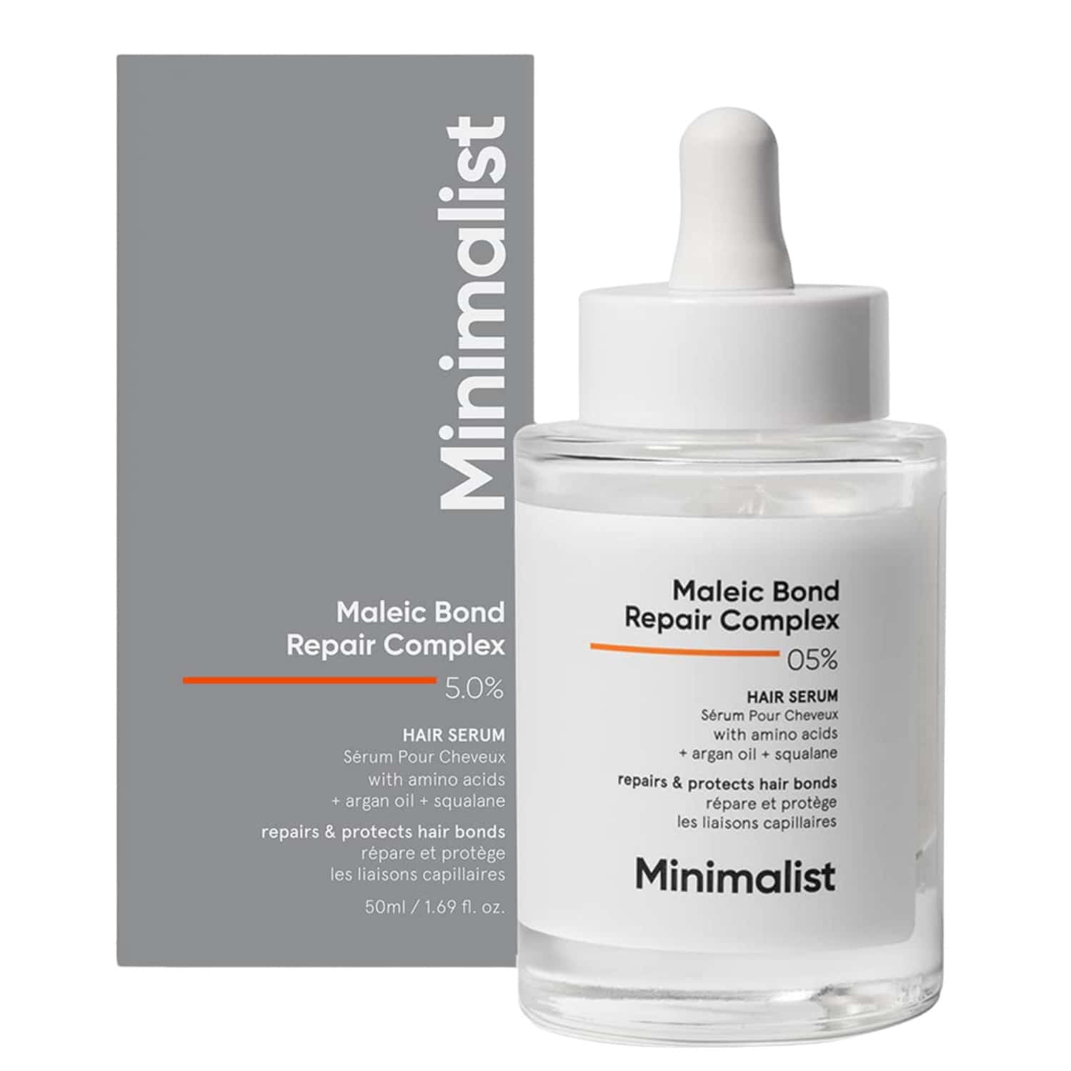 Minimalist Maleic Bond Repair Complex 05% Hair Serum 50 Ml