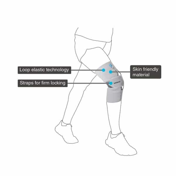 Vissco Elastic Knee Support Large