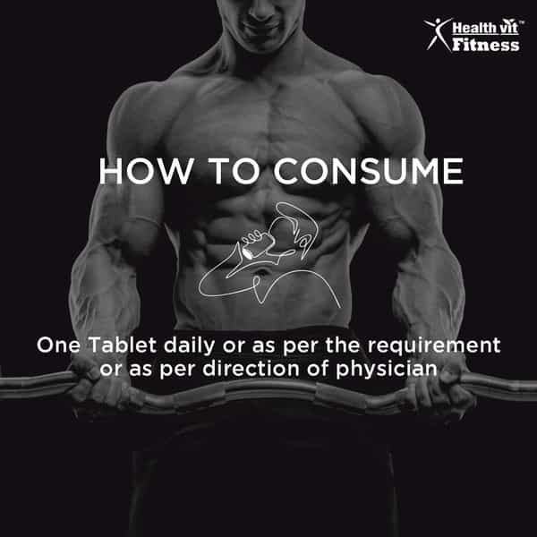 Healthvit Fitness Caffeine 100 Mg (Energy Focus & Endurance) - 60 Tablets