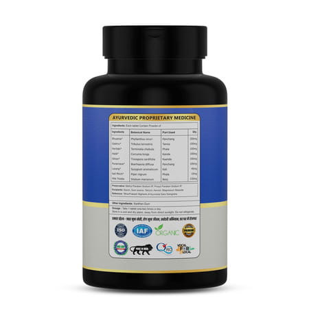 Jeena Sikho Dr. Liver Ds Tablets | Ayurvedic Liver Detox For Fatty Liver | & Digestion | 60 Tablets