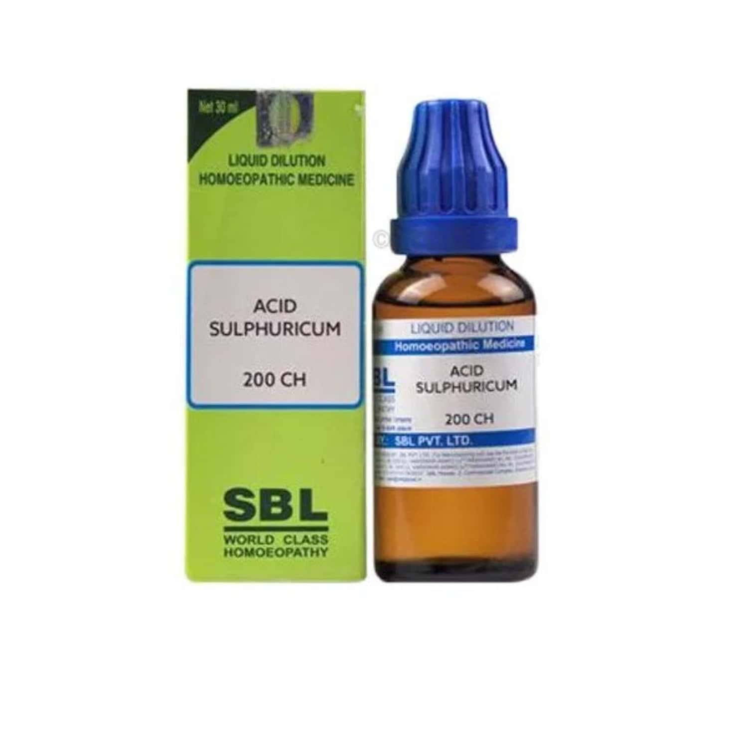 Sbl Acid Sulphuricum Dilution 200 Ch 30 Ml Pack Of 3