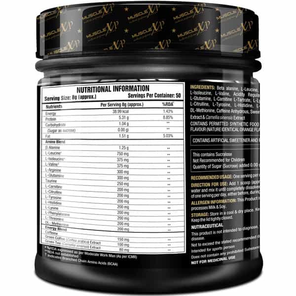 Musclexp Essential Health Care | Amino Blend + Plant Protein (400G Each)