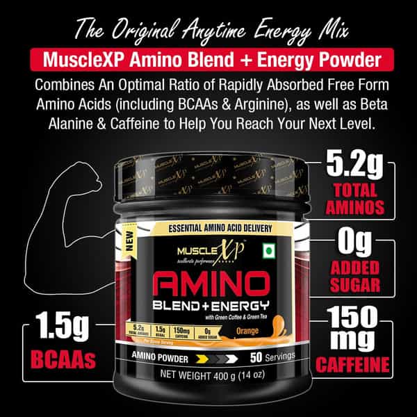 Musclexp Essential Health Care | Amino Blend + Plant Protein (400G Each)