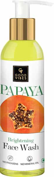 Good Vibes Brightening Face Wash Papaya - 200 Ml