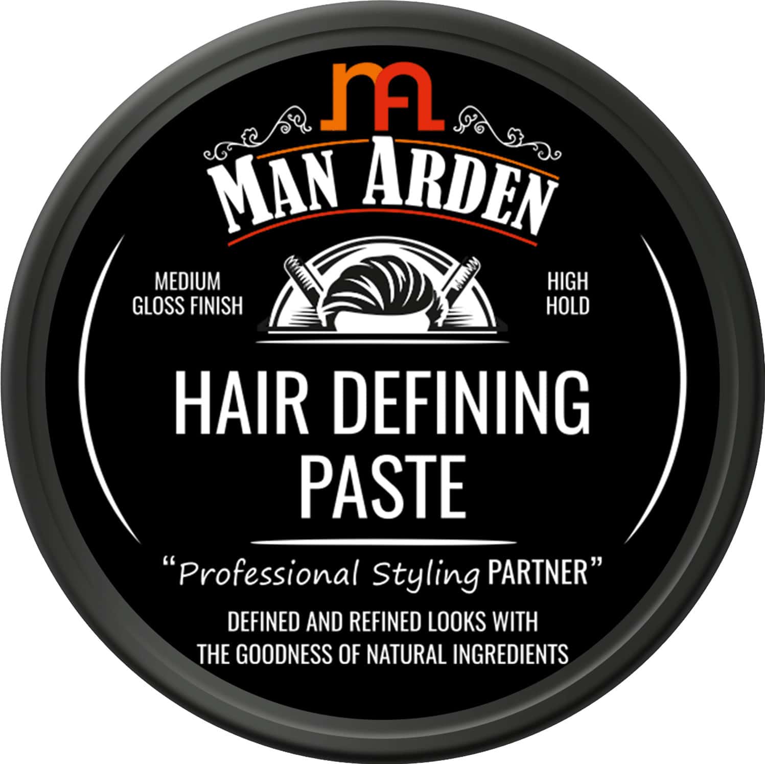 Man Arden Hair Defining Paste Professional Styling For Hair Volume Hair Anytime Re-Stylable 50gm