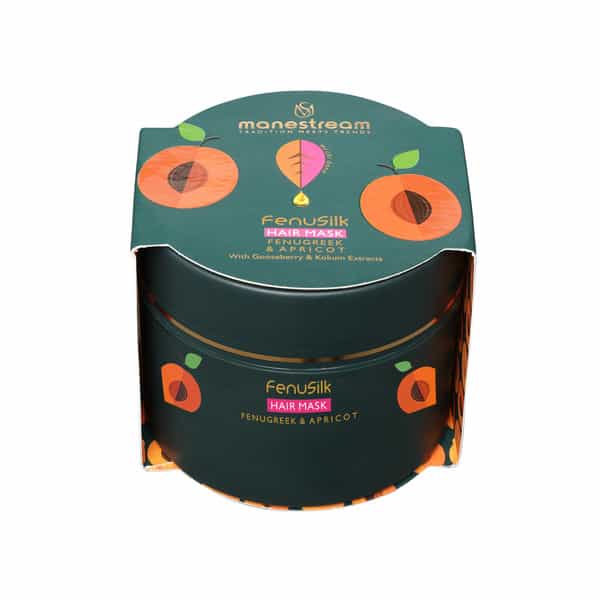 Manestream Fenusilk Hair Mask With Fenugreek & Apricot | 500Gms For Men & Women