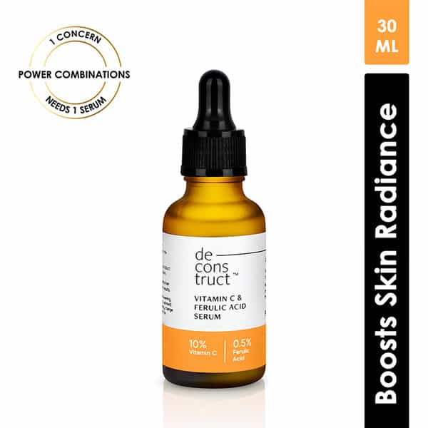 Deconstruct Vitamin C Serum- 10% Vitamin C + 0.55% Ferulic Acid (30 Ml)