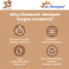 Dr. Morepen Combo Exygra Condom 3S (Longlast | Strawberry | Choco) & Exygra Spray (20Gm Pack Of 2)