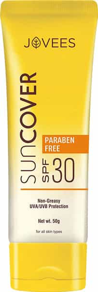Jovees Sandalwood Sun Cover Natural Protection - Spf 30 - 50 Gm