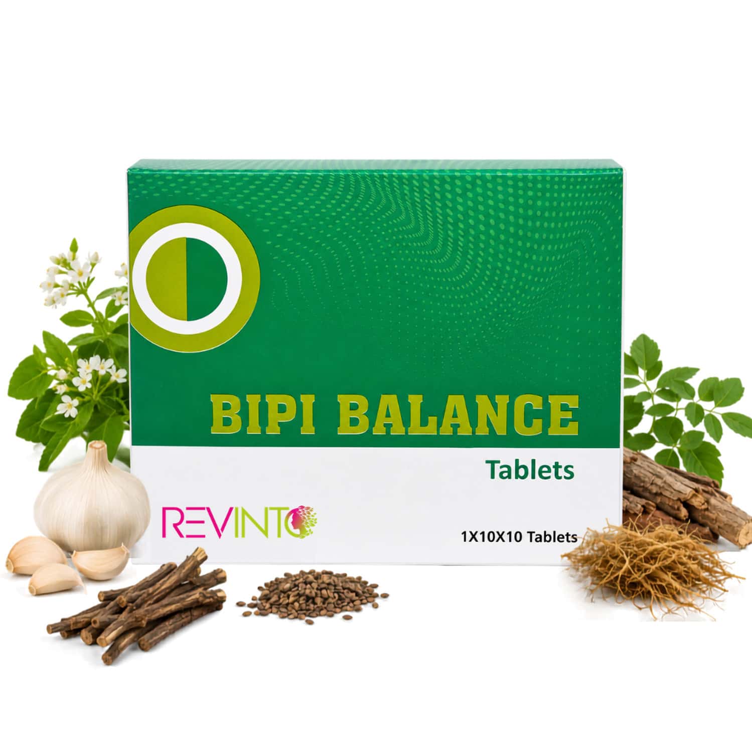 Revinto Bipi Balance | Natural Blood Pressure Support | 100n
