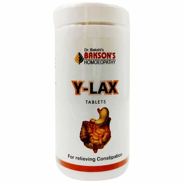 Dr Bakshi's Bakson Homoeopathy Y - Lax Tablet 200 Tablets