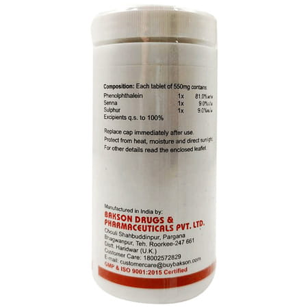 Baksons Y-Lax Tablet 200 Tablets